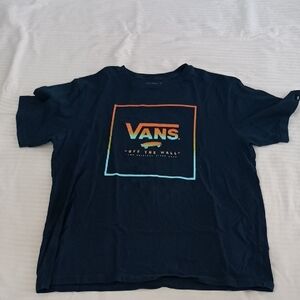Vans " Off The Wall" Skateboard T-shirt Kids Short Sleeve Size XL